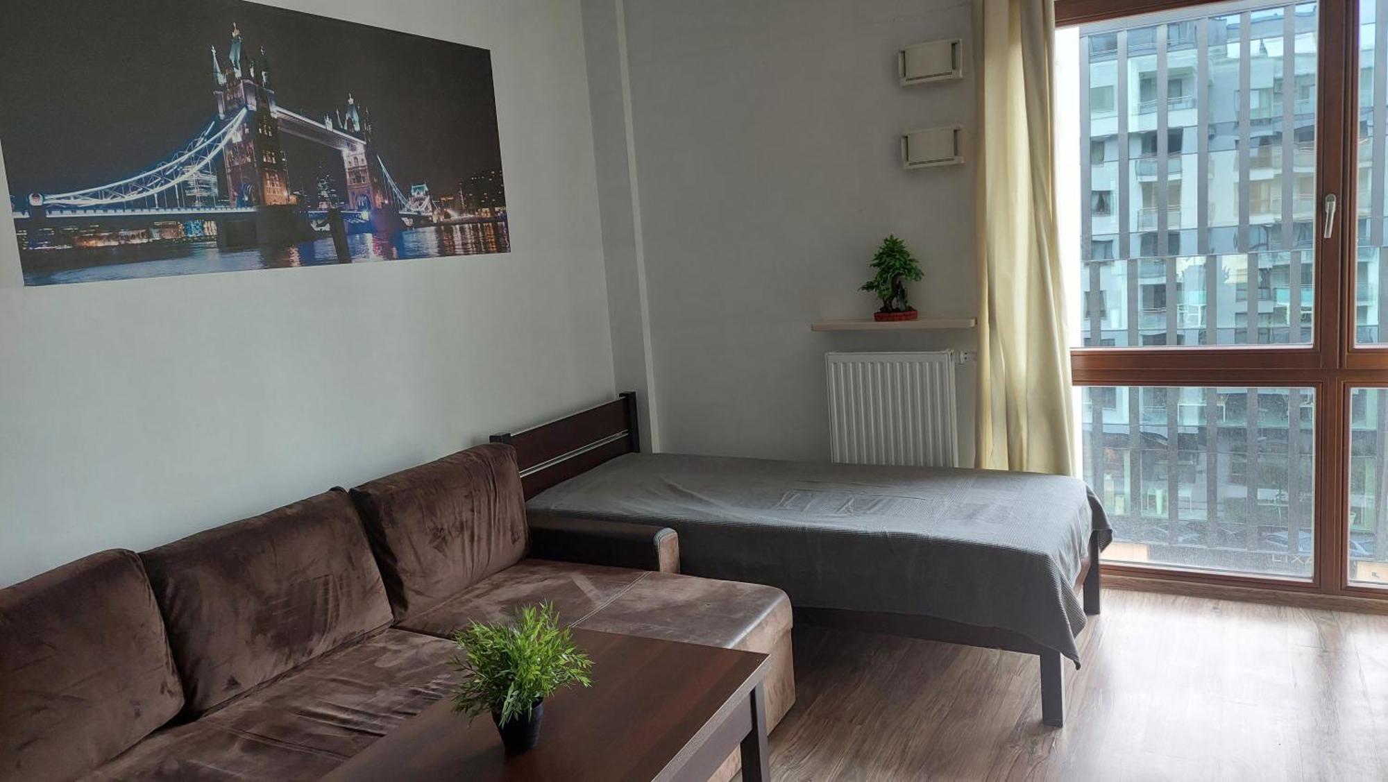 Apartament Centrum Gieldowa Warszawa Eksteriør billede