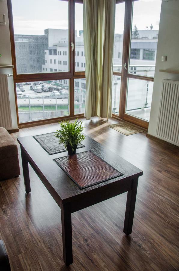 Apartament Centrum Gieldowa Warszawa Eksteriør billede