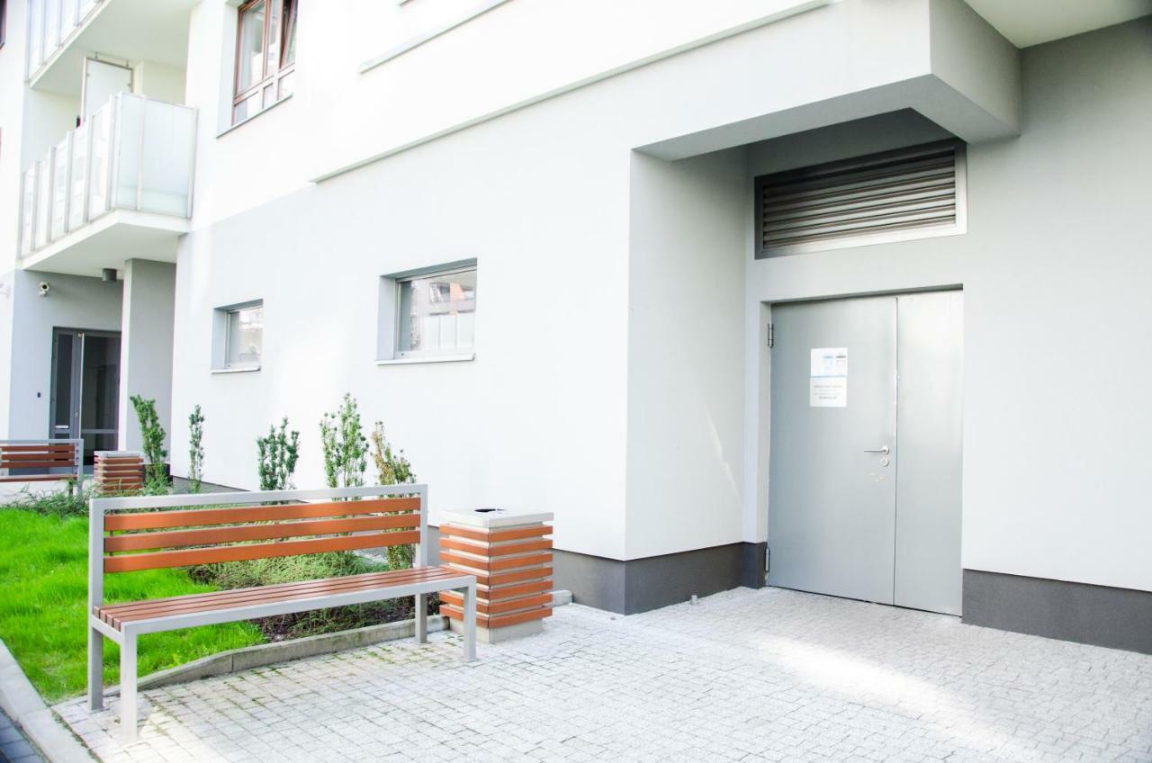 Apartament Centrum Gieldowa Warszawa Eksteriør billede